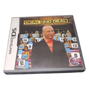 Deal or No Deal Nintendo DS Game Complete CIB Case Manual Instructions Tested